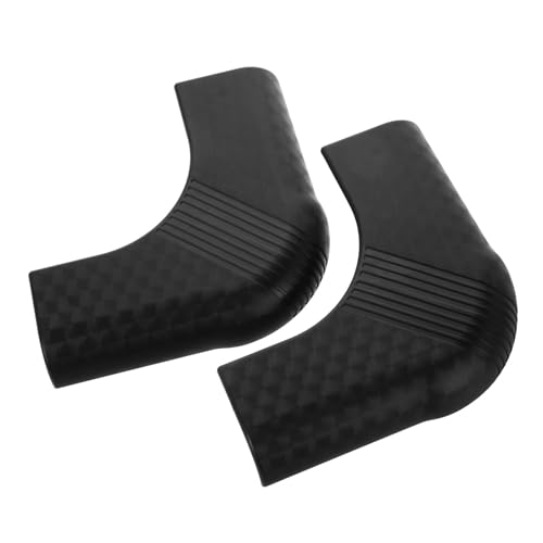 Anneome 2pcs Black Nylon L-Shape Table Corner Protectors for Pool Table Protection