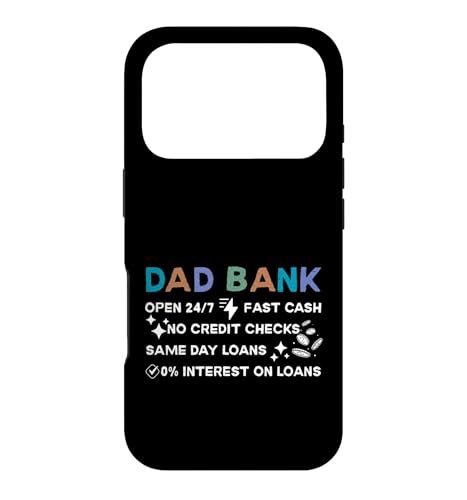 New Dad Bank Dad Joke ���̓� �X�}�z�P�[�X iPhone 17 Pro �p