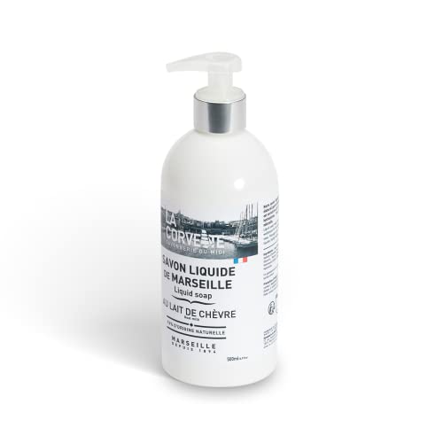 La Corvette - Jabón líquido de Marsella Leche de cabra Manos y Cuerpo 500ml