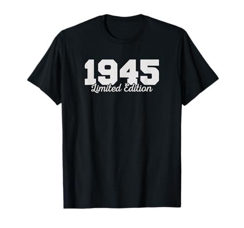 79 Birthday Decorations Men Best of 1945 BDay 79th Birthday T-Shirt