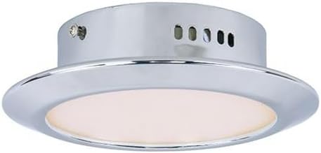 ET2 Hilite-10.8W 1 LED Wall Mount-7 Inches Wide by 2.5 inches high-Polished Chrome Finish