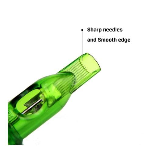 Image of 18RL Tattoo Cartridge Needles - 5pcs Round Liner Disposable Cartridges for Professional Tattoo Machines (Sterile & Individually Packed)