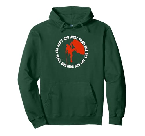 Felsenkletterer Bouldern Klettern Berge Kletterer Geschenk Pullover Hoodie