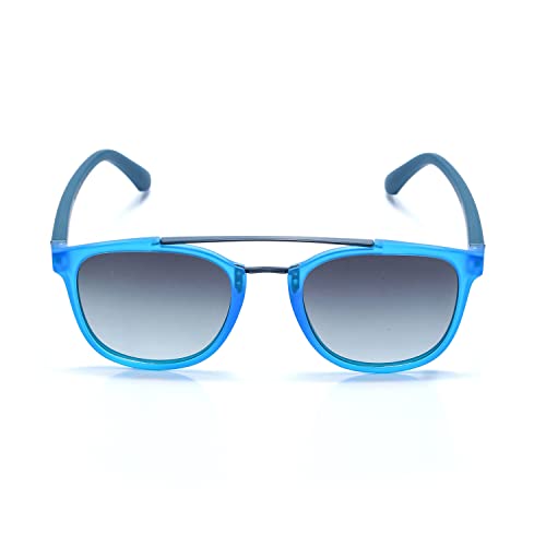 Image of ENRICO Waterry Sunglass with Wayfarer Frames | Polycarbonate Material |Adults-Unisex Sunglasses with Cover Case