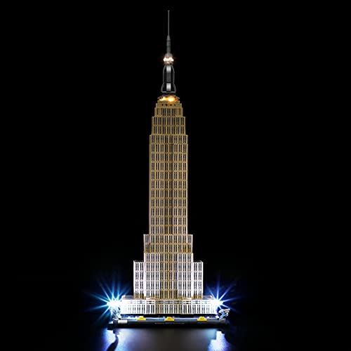 LIGHTAILING Licht-Set Kompatibel MitLego 21046 Architecture Empire State Bausteinen Modell:Fernbedienungsversion…