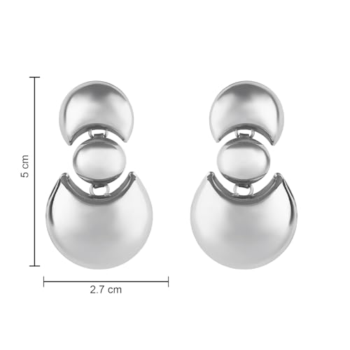 Image of I Jewels Fashion Stylish Trendy Lightweight Earrings For Women