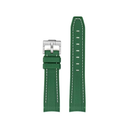 [LOKLNEYK] 20mm�A�[�N�[�qTPU�S�������x���g�ɓK������Omega X Swatch�A��Moon Swatch(Dark green white)