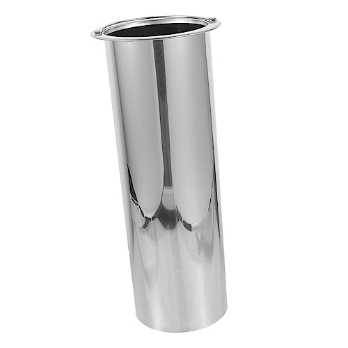 Yardwe Porta Spiedini Per Barbecue Con Manico Contenitore Per Spiedini in Acciaio Inox Secchio Per in Metallo Per Barbecue