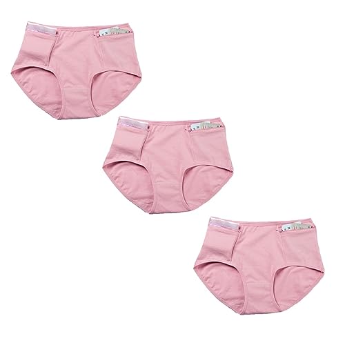 Sous-vêtements fermeture éclair culotte souple avec poche avant