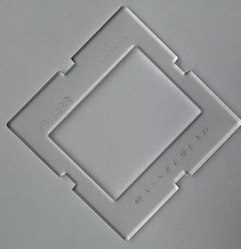 For Hasselblad �n�b�Z���u���b�h�J����V�V�X�e��500�V���[�Y�p���ɂ��c�ɂ��g����r���[�t�@�C���_�[�}�X�N�A�A�N�����ޗ��i�}�b�g�u���b�N�E�������E�����j�A6��ށF 4433�E4937�E4422 (������, 4433)