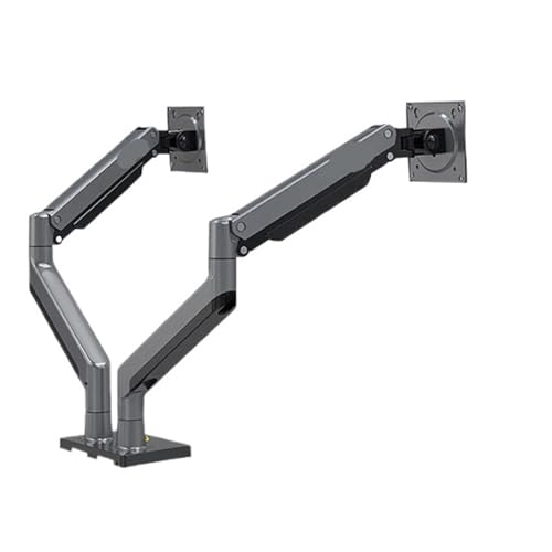 Support double écran bras robotisé articulé pour un ou deux moniteurs