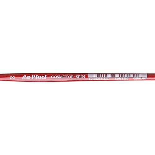 Image of da Vinci Watercolor Series 5580 Size 2 Round - CosmoTop Spin Multi-Diameter Synthetic - Holds More Water Than Any Other Synthetic - Made in Germany