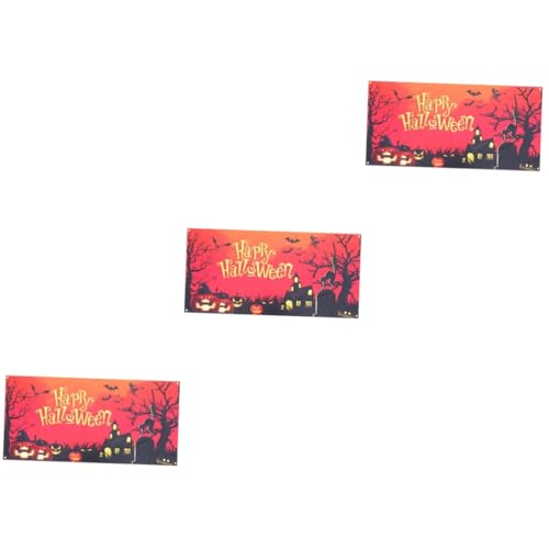 3 Pz sfondo di halloween bandiera felice di arazzo sospeso di Halloween hallowen it adorn arredamento banner di extra large Arazzo di