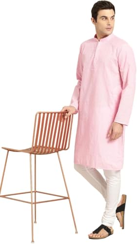 Men's Pure 100% Cotton Embroidered Only Kurta3