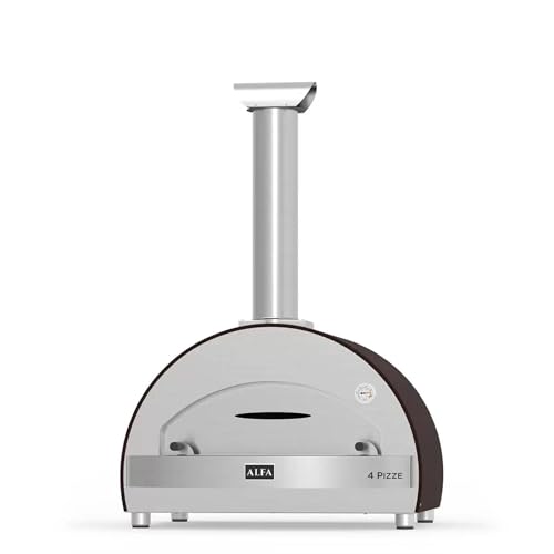 Alfa Forni FX4P-LGRI-T 4 PIZZE Horno de leña para...