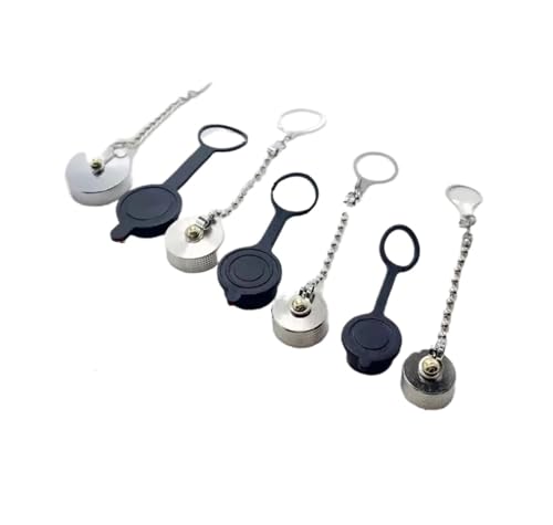 Tapa protectora metálica para enchufe Aviación M12 10 pzas miniatura 3