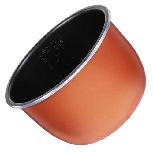 Ipetboom Inserto de Olla Interior Antiadherente para Olla Arrocera Eléctrica, Tamaño 2.8L, Calentamiento Rápido, Adecuado para Preparar Arroz y Platos al Vapor Hogar