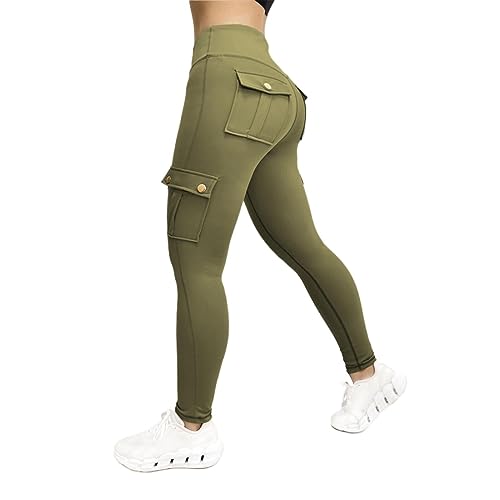 Legging Sexy Femme Push up Pantalon de Yoga Anti Cellulite Collants et Legging Pantalons de Yoga Sport Fitness Jegging Opaque Collants pour Gym Jogging Course...