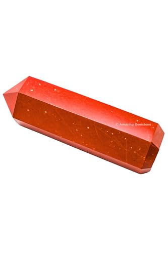 Image of Amazing Gemstone Large Red Jasper Crystal Towers ~ Natural Healing Crystal Point Obelisk for Reiki Healing and Crystal Grid (5.5 inch to 6 inch INCH)