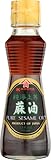 Kadoya Pure Sesame Oil 163ml | Rich Toasted Aroma & Bold Nutty Flavour | Premium Japanese Oil for Stir-Fries, Dressings, Marinades & Dipping Sauces