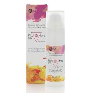 Fild More Extra Lube - Gel Intimo con Base Aloe Biologica per una Lubrificazione Naturale e Duratura, Arricchito con Olio di Canapa, Acido Ialuronico e Maca per un'Esperienza Intima Migliorata