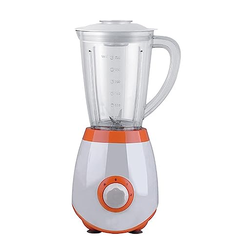 Smoothie Milkshake Blender 2 Speeds Pulse Chopper Ice Crusher Stainless Steel Titanium Blade for Efficient Mixing Milkshake, Ice, Fruit and Vegetables, Juices, Extracts 12000 Rpm with 1.5L Tritan 350W