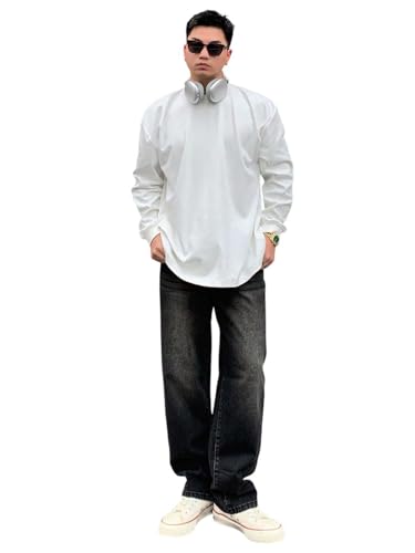 Image of KOTTY Men's Straight Fit Jeans - Classic Denim with Comfortable Fit, Durable Fabric, and Timeless Style