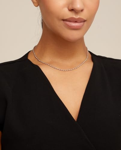 UNOde50 MYCHAIN Necklace, Sterling Silver-Plated, 16" adjusts to 18"4