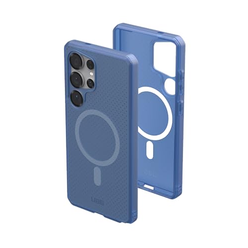 Image of URBAN ARMOR GEAR UAG Designed for Samsung Galaxy S25 Ultra Case 6.9 inch DOT - Compatible with Magnetic Charging Slim Transparent Rugged Military Drop Tested Protective Cover, Cloud Blue