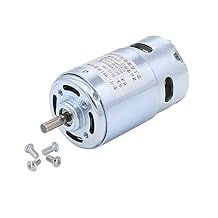 997 Strong DC Motor 12-24V High Speed 36V Motor Mute Double Outlet Shaft Bearing Lathe Table Saw Drill Low Speed Motor - VoltageV 997 Low Speed Motor