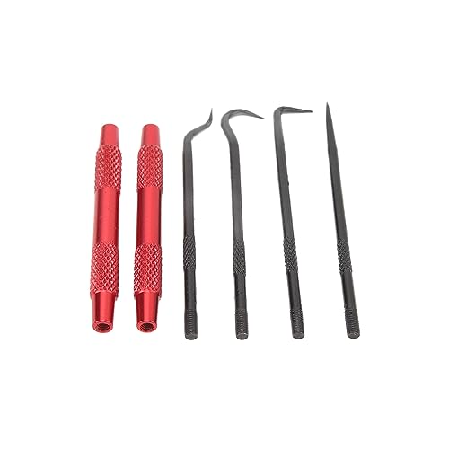 Juego de Extractores de Juntas Tóricas, Ganzúas y Ganchos de Acero Al Carbono para la Mayoría de los Automóviles