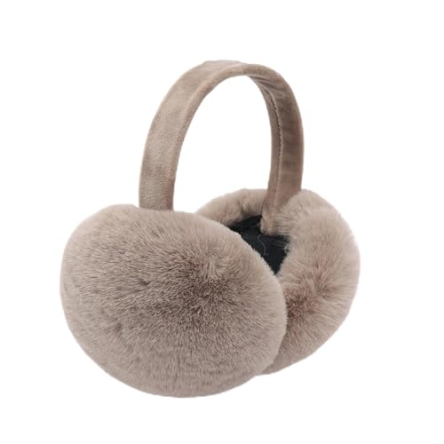 GWAWG Ohrenwärmer, Ohrenschützer Damen, Weiche Winter-Ohrenwärmer, Khaki Earmuffs, für Winter Kaltes Wetter Outdoor Weihnachten