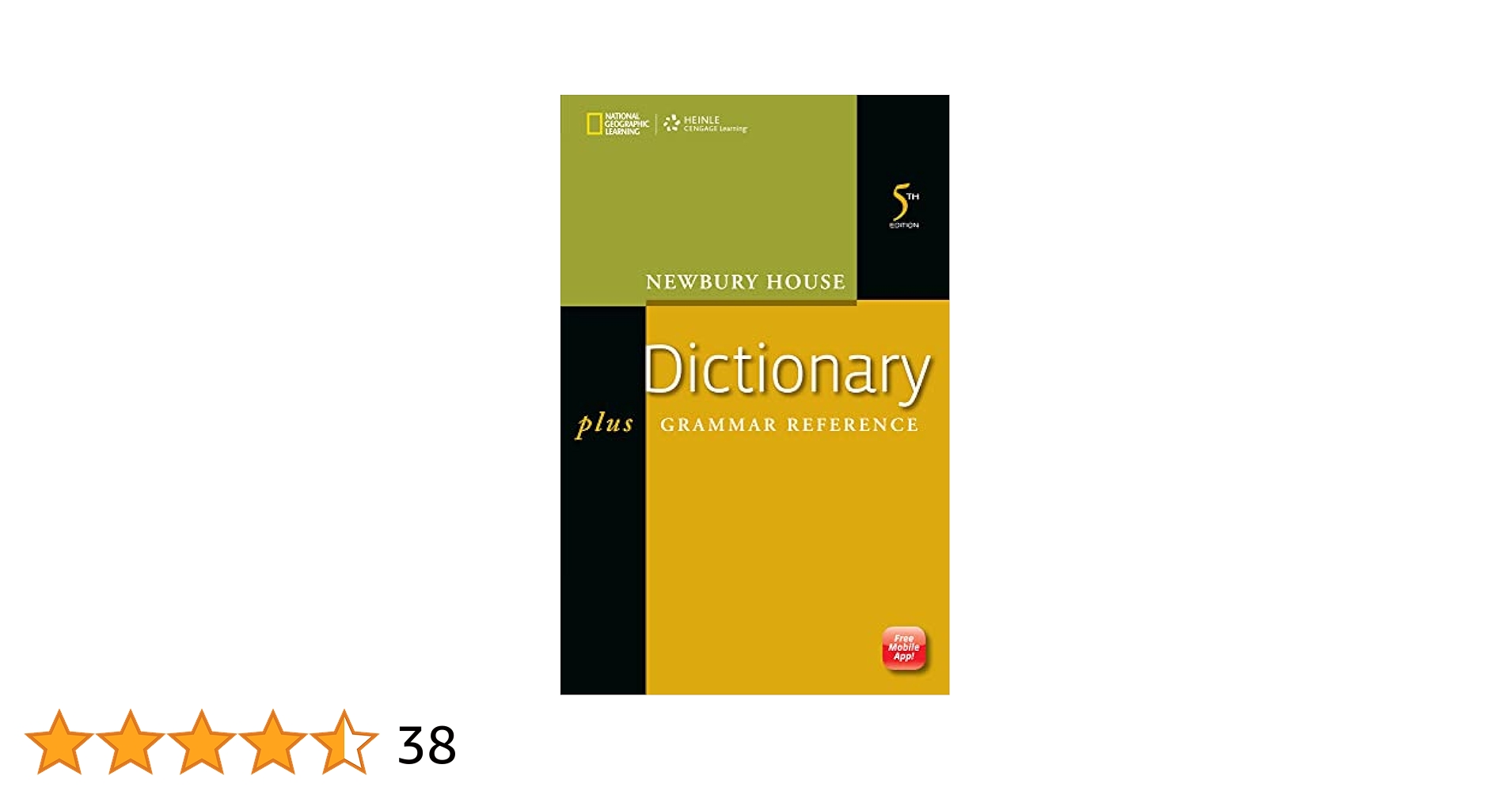 Newbury House Dictionary plus Grammar Reference, 5th Edition
