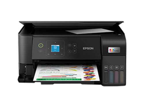 Epson Ecotank L3560 Multi-Function WiFi Color Ink Tank Printer, Black