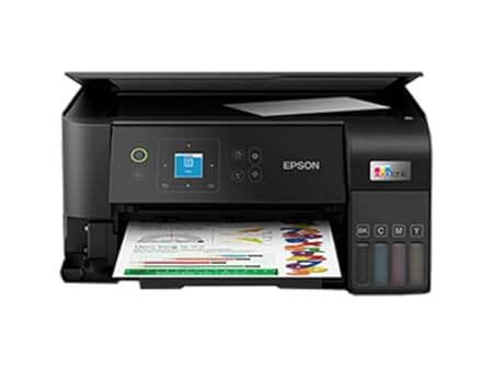Epson Ecotank L3560 Multi-Function Wired WiFi Color Colour Home Inkjet Printers,Black