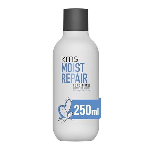 KMS MoistRepair Conditioner, For Dry & Damaged Hair, Detangles & Repairs, Vegan & PETA Approved, 250ml, White, 250 ml (Pack of 1)