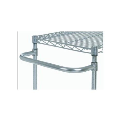 Nexel Safety Push Handle, Chrome Finish, 24"W