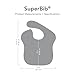 Bumkins Bibs for Girl or Boy, SuperBib Baby and Toddler for 6-24 Months, Essential Must Have for Eating, Feeding, Baby Led Weaning Supplies, Mess Saving, 3-pk Hangry, Dinosaurs, and Blue Tropic