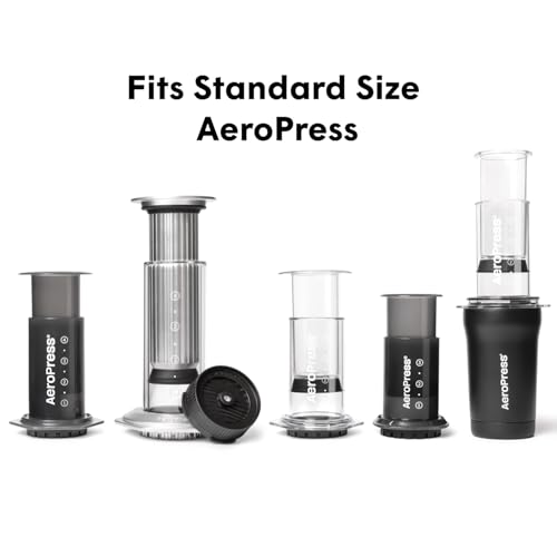Image of AeroPress Flow Control Filter Cap, Stops Drip for Full Control Over Grind Size & Time, Brew Classics, Espresso Style, Lattes, Cold Brew & More, Fits Standard Size AeroPress Manual Coffee Maker