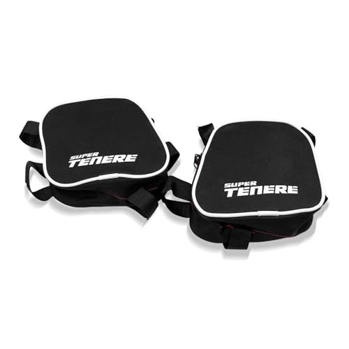 TXDBD wasserdichte Motorradtasche Für Yamaha XT1200Z Super Tenere, Stoßfängerrahmen, Sturzbügel, Taschen, Reparaturwerkzeug. Wasserdichtes Schnellverschlusspaket(SCHWARZ 1)