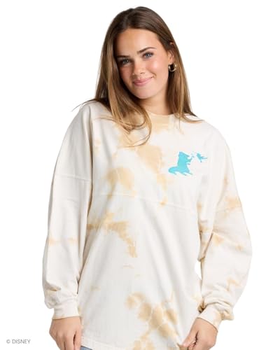 Image of Disney's Rapunzel, Tangled Oversized Cotton Long Sleeve Pink Shirt by Spirit Jersey