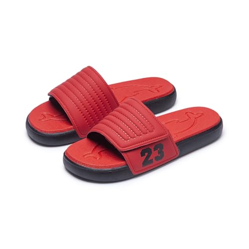 Image of DREAM LAKE Men's Sport Slide Sandals, Flexible Midsole, Casual Beach Slides