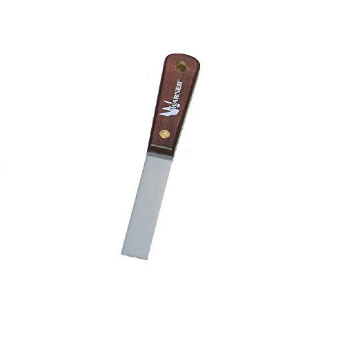 Warner 3/4" Full Flex Putty Knife, Carbon Steel Blade, Rosewood Series, 604 #TOP1