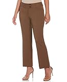 Rafaella Women's Curvy Fit Gabardine Bootcut Dress...