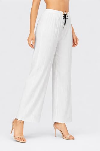 Image of Trendz Women's and Girls Cotton Blend Regular Fit Palazzo Pants | Set of 2