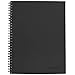 Cambridge Limited Notebook, 9-1/2? x 6-5/8?, 80 Sheet Business / Meeting Notebook, Black (06982)