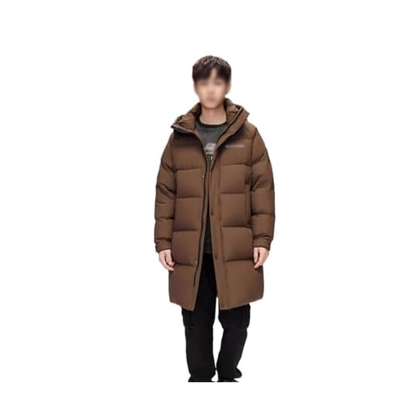 Thicker Coat Men Long Hooded Down Jacket Fashion Winter Wind And Warm - Image 5