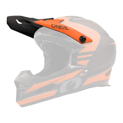 Ricambi Mountain Bike MTB Motocross Visiera di ricambio per il Casco FURY STAGE V.23 di per il FURY V.23 Arancione Grigio Taglia unica