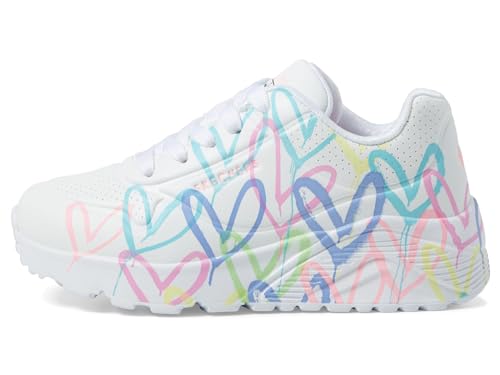 Skechers Girls' Uno Lite spread the Love4