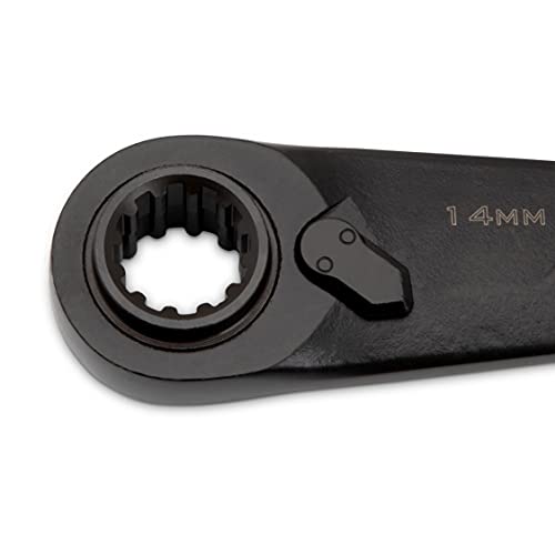 Image of Crescent 2 Piece X6 4-in-1 Black Oxide Spline Ratcheting Metric Wrench Set - CX6DBM2 (Pack of 12)